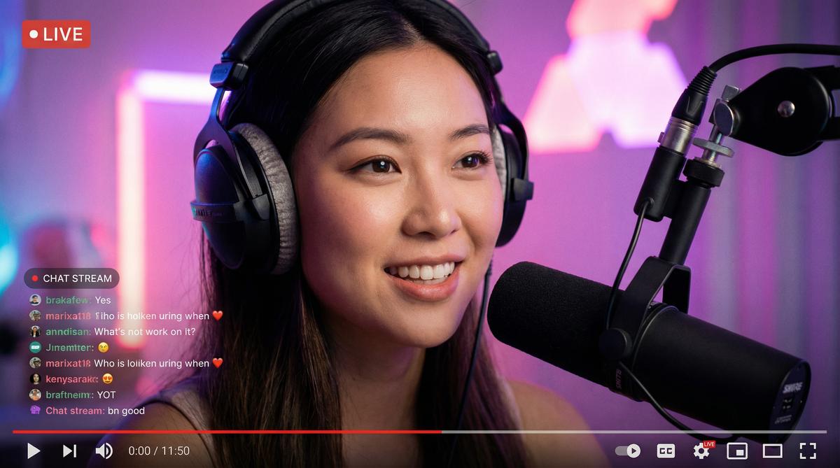 韩漫-美女主播直播视频